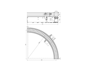 Gleitkurve R800 TGK 1-800